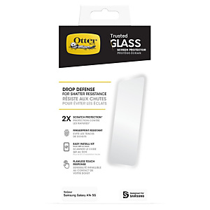 Otterbox Protector de Pantalla de Cristal Templado Trusted Glass para Galaxy A14 5G, Protección contra arañazos, rotura y caídas x2, Samsung, Galaxy A14 5G 77-91373