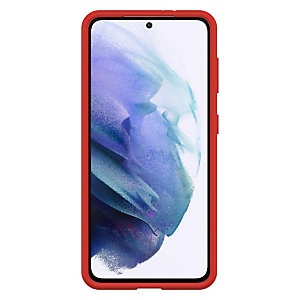 Otterbox React Series para Samsung Galaxy S21 5G, Power Red - Sin caja retail, Funda, Samsung, Galaxy S21 5G, 15,8 cm (6.2''), Rojo, Transparente 77-81604