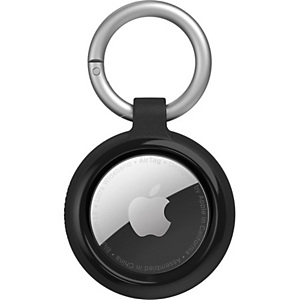 Otterbox Sleek, Soporte protector con llavero, Negro, Caucho, Mochila, Billetera, 1 pieza(s), Apple AirTag 77-86958 Otterbox Sleek, Soporte protector con llavero, Negro, Caucho, Mochila, Billetera, 1 pieza(s), Apple AirTag 77-86958
