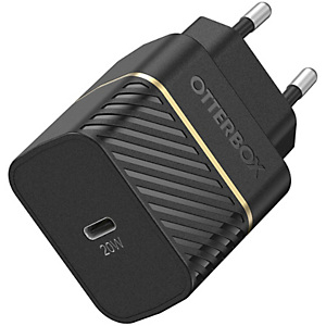 Otterbox EU Wall Charger 20W - 1X USB-C 20W USB-PD, negro - Sin caja retail, Interior, Corriente alterna, 5 V, Negro 78-80868 Otterbox EU Wall Charger 20W - 1X USB-C 20W USB-PD, negro - Sin caja retail, Interior, Corriente alterna, 5 V, Negro 78-80868