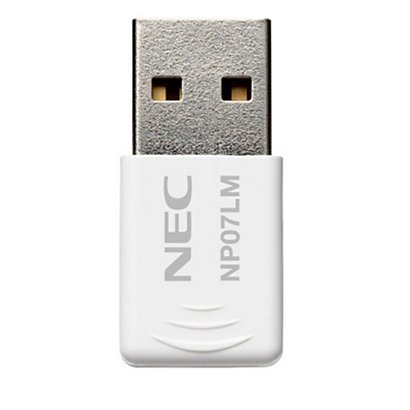 OUTLET NEC NP07LM, Inalámbrico, USB, WLAN, Wi-Fi 4 (802.11n), Blanco 100013937