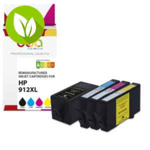 OWA K10541OW Cartucho de tinta remanufacturado, compatible con HP 912XL (3YL84AE, 3YL81AE, 3YL82AE, 3YL83AE), Alta Capacidad, negro, cian, magenta, amarillo OWA K10541OW Cartucho de tinta remanufacturado, compatible con HP 912XL (3YL84AE, 3YL81AE, 3YL82AE, 3YL83AE), Alta Capacidad, negro, cian, magenta, amarillo