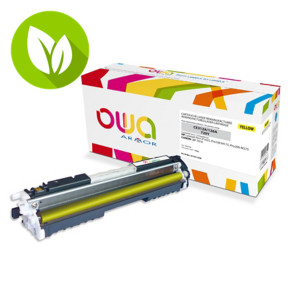OWA K15411OW Tóner remanufacturado, compatible con HP126A (CE312A) / CANON 729 Y (4367B002), amarillo OWA K15411OW Tóner remanufacturado, compatible con HP126A (CE312A) / CANON 729 Y (4367B002), amarillo