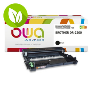 OWA K15418OW Tambor remanufacturado, compatible con BROTHER DR-2225, DR2225 / DR-2200, DR2200, negro OWA K15418OW Tambor remanufacturado, compatible con BROTHER DR-2225, DR2225 / DR-2200, DR2200, negro