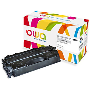 OWA K15590OW Toner remanufacturé compatible HP 80X CF280X - Noir