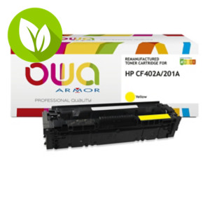 OWA K15831OW Tóner remanufacturado, compatible con HP 201A (CF402A), amarillo OWA K15831OW Tóner remanufacturado, compatible con HP 201A (CF402A), amarillo