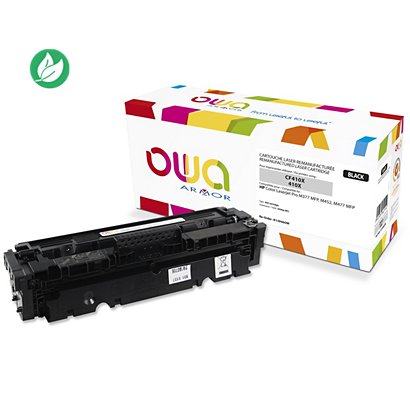 OWA K15946OW Toner remanufacturé compatible HP 410X CF410X - Noir