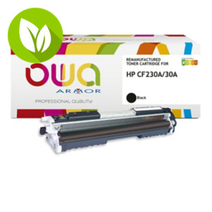 OWA K16048OW Tóner remanufacturado, compatible con HP 30A (CF230A) / CANON 051 (2168C002), negro OWA K16048OW Tóner remanufacturado, compatible con HP 30A (CF230A) / CANON 051 (2168C002), negro