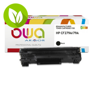 OWA K18056OW Tóner remanufacturado, compatible con HP 79A (CF279A), Capacidad Jumbo, negro OWA K18056OW Tóner remanufacturado, compatible con HP 79A (CF279A), Capacidad Jumbo, negro
