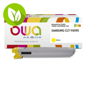 OWA K18295OW Tóner remanufacturado, compatible con SAMSUNG CLT-Y659S/ELS (SU570A), amarillo OWA K18295OW Tóner remanufacturado, compatible con SAMSUNG CLT-Y659S/ELS (SU570A), amarillo