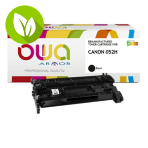 OWA K18410OW Tóner remanufacturado, compatible con CANON 052H (2200C002), Alta Capacidad, negro OWA K18410OW Tóner remanufacturado, compatible con CANON 052H (2200C002), Alta Capacidad, negro