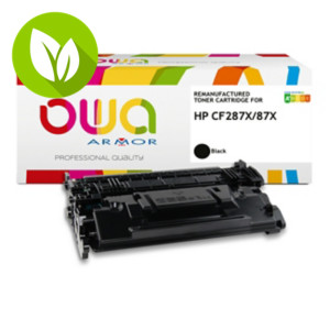 OWA K18726OW Tóner remanufacturado, compatible con HP 87X (CF287X), Alta Capacidad, negro OWA K18726OW Tóner remanufacturado, compatible con HP 87X (CF287X), Alta Capacidad, negro