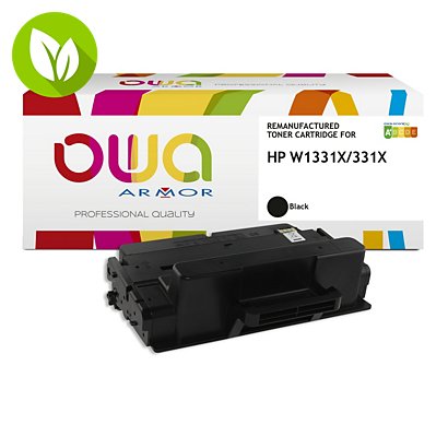 OWA K18897OW Tóner remanufacturado, compatible con HP 331X (W1331X), Alta Capacidad, negro