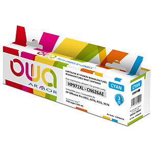 OWA K20466OW Cartouche d'encre remanufacturée compatible HP 971XL CN626AE - Cyan