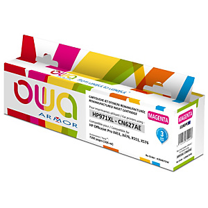 OWA K20467OW Cartouche d'encre remanufacturée compatible HP 971XL CN627AE - Magenta