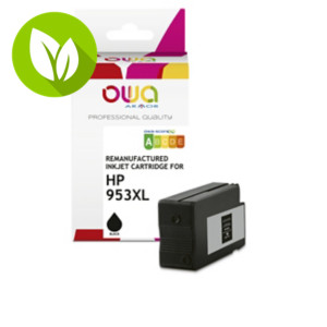 OWA K20657OW Cartucho de tinta remanufacturado, compatible con HP 953XL (L0S70AE), Alta Capacidad, negro OWA K20657OW Cartucho de tinta remanufacturado, compatible con HP 953XL (L0S70AE), Alta Capacidad, negro