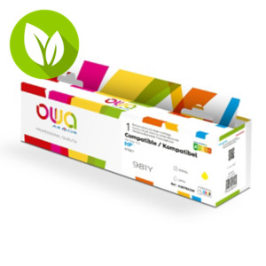 OWA K20793OW Cartucho de tinta remanufacturado, compatible con HP 981Y (L0R19YC), Alta Capacidad, amarillo OWA K20793OW Cartucho de tinta remanufacturado, compatible con HP 981Y (L0R19YC), Alta Capacidad, amarillo