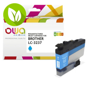 OWA K20889OW Cartucho de tinta remanufacturado, compatible con BROTHER LC-3237C (LC3237C), cian OWA K20889OW Cartucho de tinta remanufacturado, compatible con BROTHER LC-3237C (LC3237C), cian
