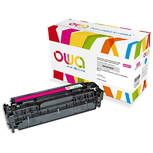 OWA Toner d'encre remanufacturé, compatible pour HP 305A CE413A - Magenta