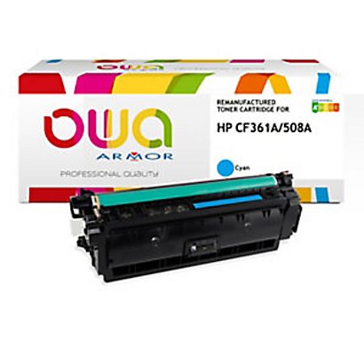 OWA Toner d'encre remanufacturé compatible HP 508A K15857OW - Cyan