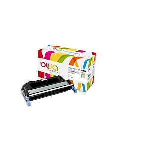 OWA Toner d'encre remanufacturé, compatible pour HP 643A Q5950A  - Noir