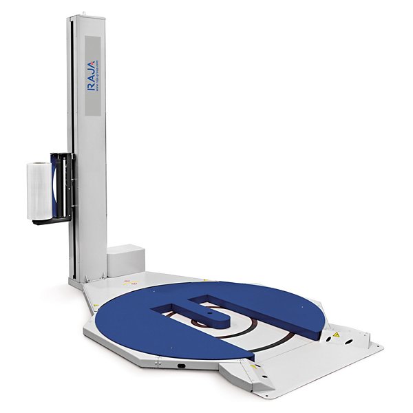 Owijarka z obrotową platformą i hamulcem mechanicznym RAJA - 2