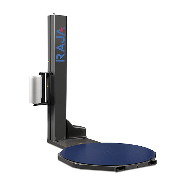 Owijarka z obrotową platformą i hamulcem mechanicznym RAJA - 1