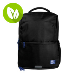 Oxford B-Out Mochila para portátil, hasta 17 pulgadas, reciclada, con compartimento isotérmico, 30 litros, Negro, 400174097 Oxford B-Out Mochila para portátil, hasta 17 pulgadas, reciclada, con compartimento isotérmico, 30 litros, Negro, 400174097