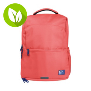 Oxford B-Out Mochila para portátil, hasta 17 pulgadas, reciclada, con compartimento isotérmico, 30 litros, Sandia, 400174101 Oxford B-Out Mochila para portátil, hasta 17 pulgadas, reciclada, con compartimento isotérmico, 30 litros, Sandia, 400174101