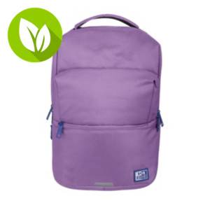 Oxford B-Ready Mochila para portátil, hasta 17 pulgadas, reciclada, 28 litros, Lila, 400174095 Oxford B-Ready Mochila para portátil, hasta 17 pulgadas, reciclada, 28 litros, Lila, 400174095