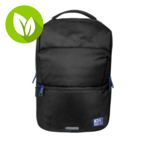 Oxford B-Ready Mochila para portátil, hasta 17 pulgadas, reciclada, 28 litros, Negro, 400174091 Oxford B-Ready Mochila para portátil, hasta 17 pulgadas, reciclada, 28 litros, Negro, 400174091