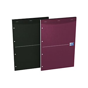 Oxford Bloc-notes Office Essentials grands carreaux A4+ 160 pages couvertures carte couleurs assorties Oxford Bloc-notes Office Essentials grands carreaux A4+ 160 pages couvertures carte couleurs assorties