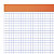 Oxford Bloc notes orange agrafé A5 14,8 x 21 cm - 80g - Petits carreaux 5x5 - 80 feuilles - 7