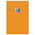 OXFORD Bloc-notes petits carreaux A4 160 pages agrafées couverture carte orange - 1