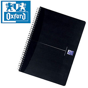 Oxford Blocchi a spirale "Oxford Smart Black" - F.to A5 - Quadretto 5 mm (confezione 5 pezzi) Oxford Blocchi a spirale "Oxford Smart Black" - F.to A5 - Quadretto 5 mm (confezione 5 pezzi)