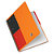 Oxford Blocco a spirale doppia A4+ International , 160 pagine a righe 5 mm, Compatibile con SCRIBZEE®, Copertina in polipropilene, Arancione - 1