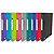 OXFORD Boîte de classement OSMOSE 24 x 32 cm PP 7/10e dos 2,5 cm. Coloris assortis opaque et translucide - 1