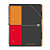 OXFORD Cahier International Organiserbook petits carreaux A4+ 160 pages couverture PP gris - 1