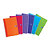 OXFORD Cahier Office My Colours petits carreaux A5 180 pages couverture PP couleurs assorties - lot de 5 - 1