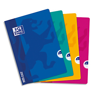 OXFORD Cahier OPEN FLEX piqûre 48 pages grand format 21x29,7cm grands carreaux Séyès. Couverture polypro OXFORD Cahier OPEN FLEX piqûre 48 pages grand format 21x29,7cm grands carreaux Séyès. Couverture polypro