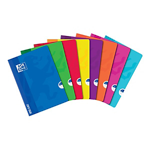 Oxford Cahier Openflex reliure agrafée A4+ 24 x 32 cm 96 pages 90 g/m² grands carreaux Séyes, Couverture polypro assorties Oxford Cahier Openflex reliure agrafée A4+ 24 x 32 cm 96 pages 90 g/m² grands carreaux Séyes, Couverture polypro assorties