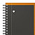 Oxford Cahier à spirale International Activebook 24 x 29,7 cm - 80g - Perforé 4 trous - Ligné 6 mm - 160 pages - 9