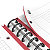 Oxford Cahier à spirale International Filingbook 21,6 x 35,6 cm - 90g - Perforé 4 trous - Petits carreaux 5x5 - 200 pages - 10