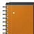 Oxford Cahier à spirale International Meetingbook 24 x 32 cm - 80g - Perforé 4 trous - Petits carreaux 5x5 - 160 pages - 7