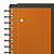 Oxford Cahier à spirale International Organiserbook A4+ 24 x 32 cm - 80g - Perforé 4 trous - Petits carreaux 5x5 - 160 pages - 10