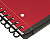 Oxford Cahier à spirale International Organiserbook A4+ 24 x 32 cm - 80g - Perforé 4 trous - Petits carreaux 5x5 - 160 pages - 12
