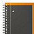 Oxford Cahier à spirale Notebook 23 x 29,7 cm - 80g - Perforé 4 trous - Ligné 6 mm - 160 pages - 8