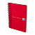 Oxford Cahier à spirale Office Essentials A5 14,8 x 21 cm - 90g - Petits carreaux 5x5 - 100 pages - 6