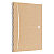 Oxford Cahier à spirale Touareg A4 21 x 29,7 cm - 90g - Papier recyclé - Petits carreaux 5x5 - 180 pages - 2