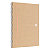 Oxford Cahier à spirale Touareg A4 21 x 29,7 cm - 90g - Papier recyclé - Petits carreaux 5x5 - 180 pages - 4